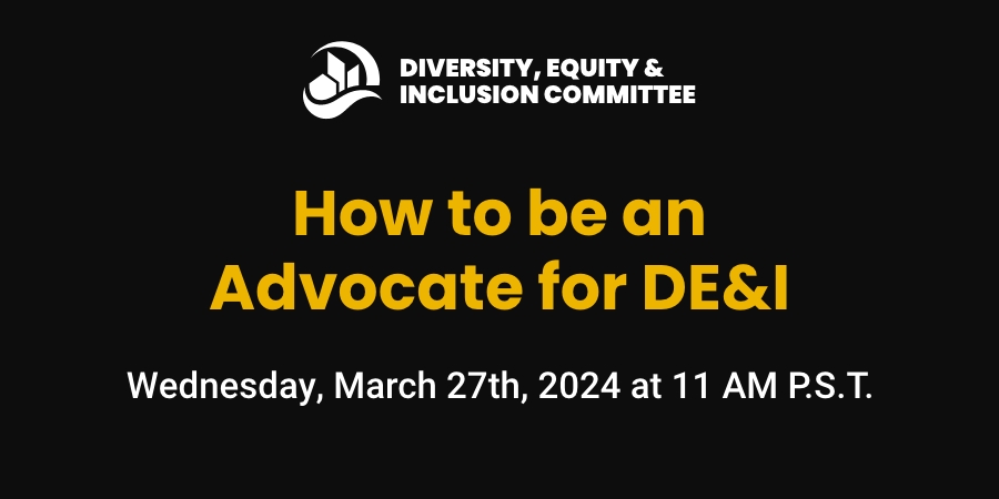 How to be an Advocate for DE&I